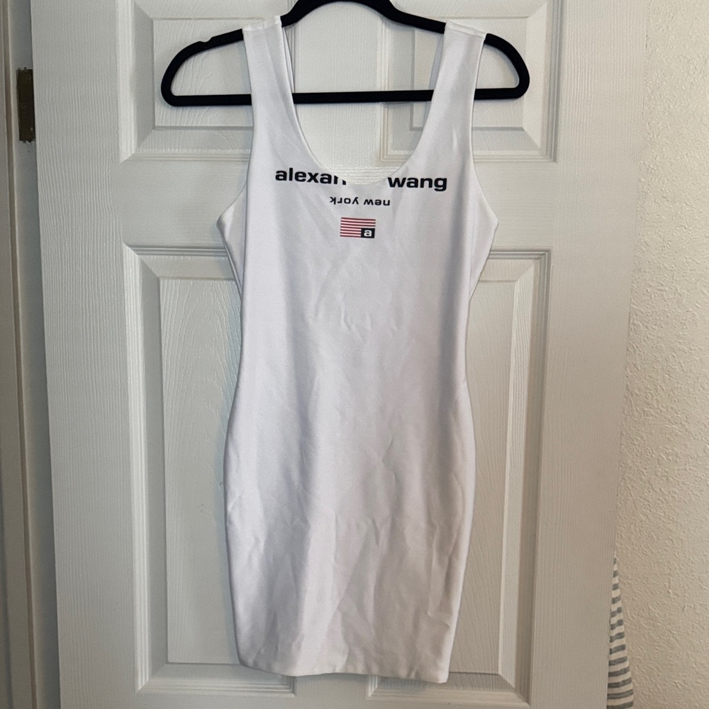 Alexander Wang White Tank Dress - Picture 2 of 6